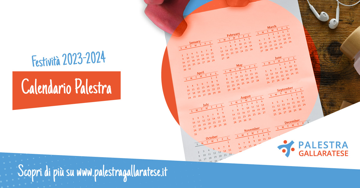 Calendario festività 2023-2024